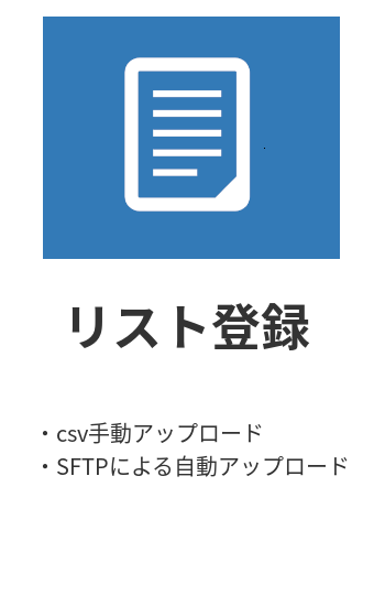 リスト登録